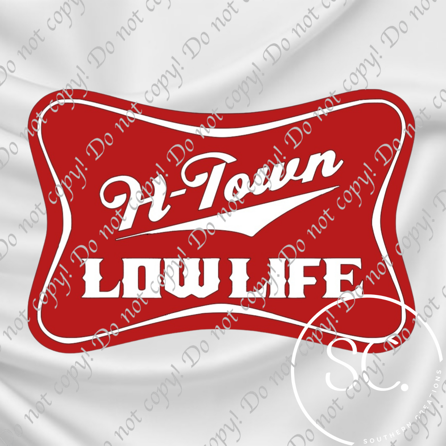 H-town Low life Sticker