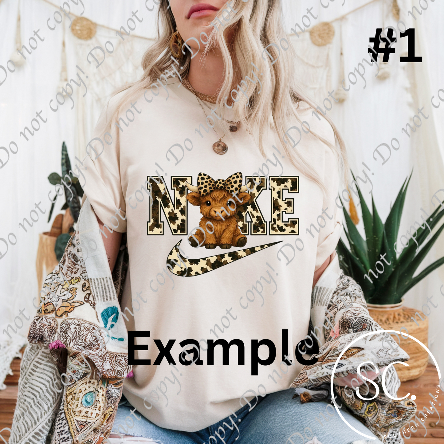 Cow Nike T-shirt
